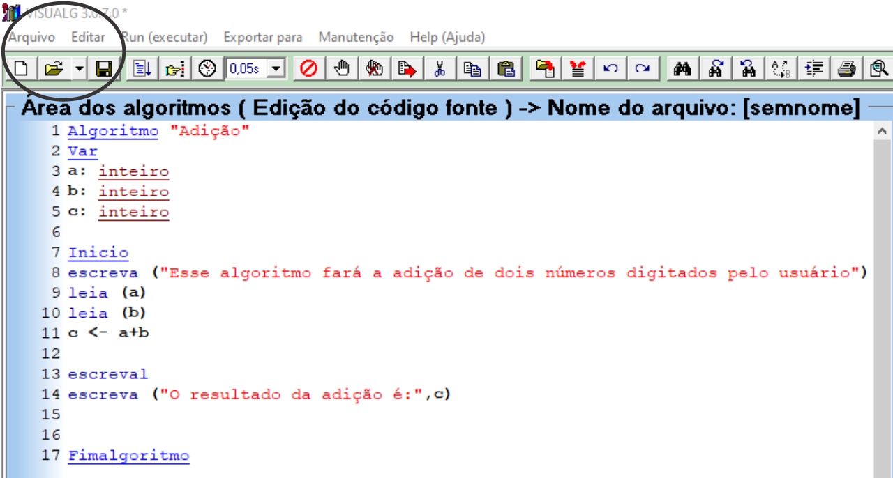 Como ordenar um vetor de inteiros com Portugol?